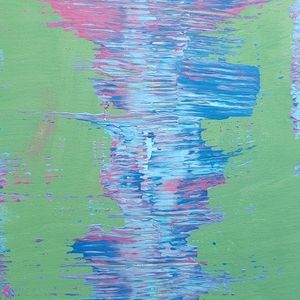 Hand Crafted Wall Art Acrylic Painting- Spring Colors!